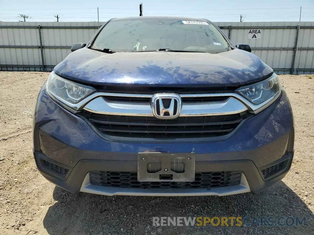 5 fotografías del automóvil dañado 2HKRW6H39KH223487 HONDA CRV 2019