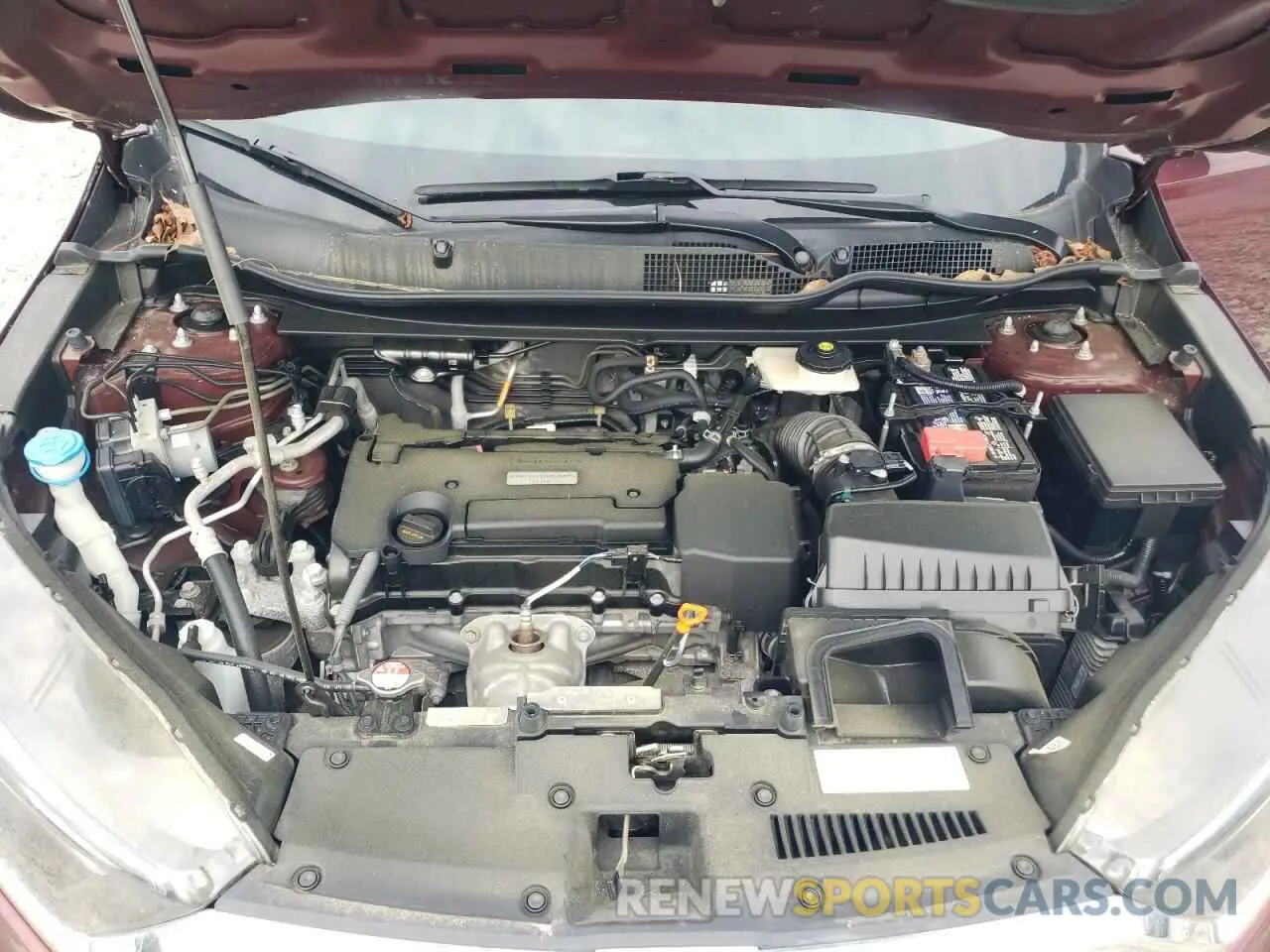 12 fotografías del automóvil dañado 2HKRW6H39KH226180 HONDA CRV 2019