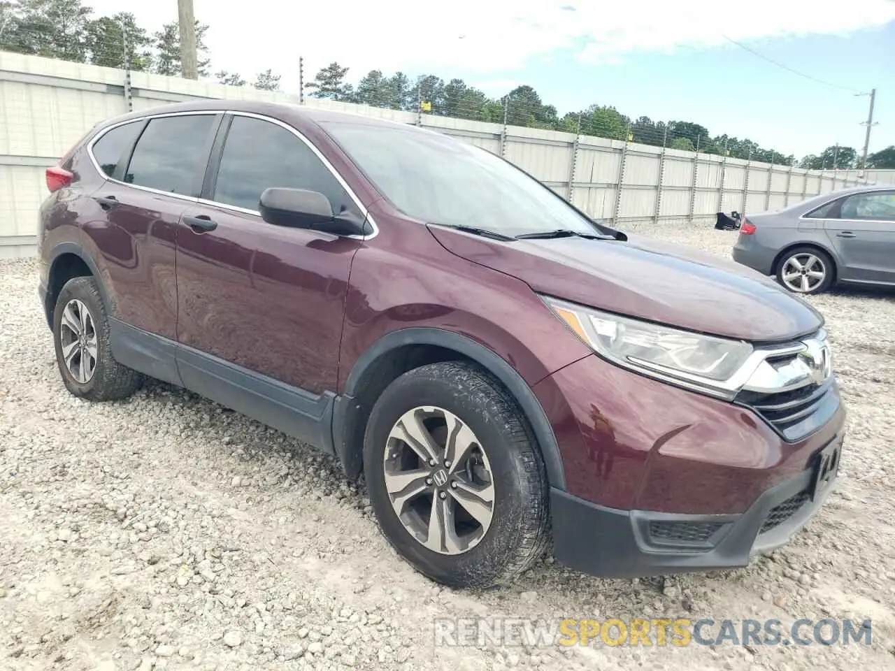 4 fotografías del automóvil dañado 2HKRW6H39KH226180 HONDA CRV 2019