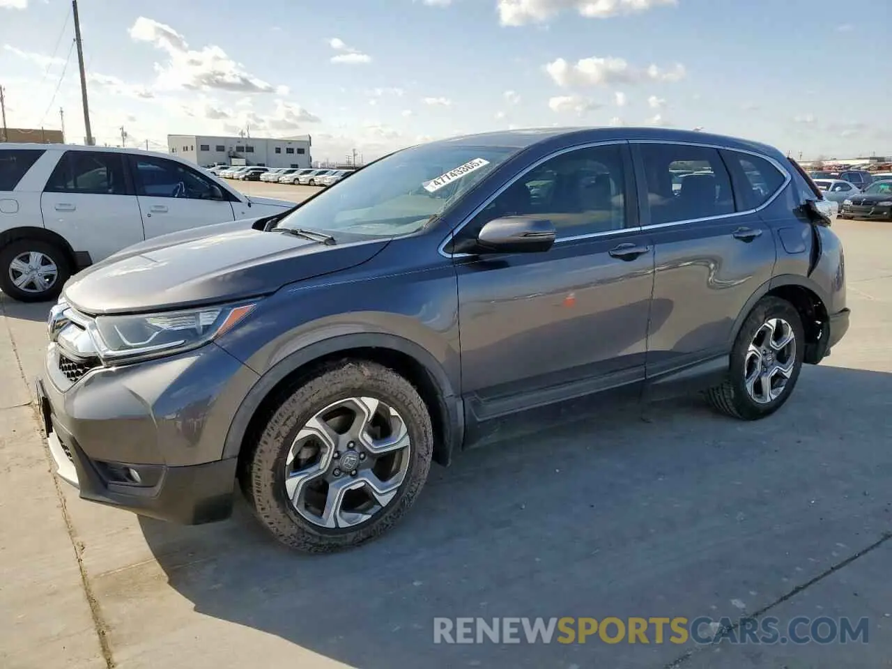 1 fotografías del automóvil dañado 5J6RW1H50KA007033 HONDA CRV 2019