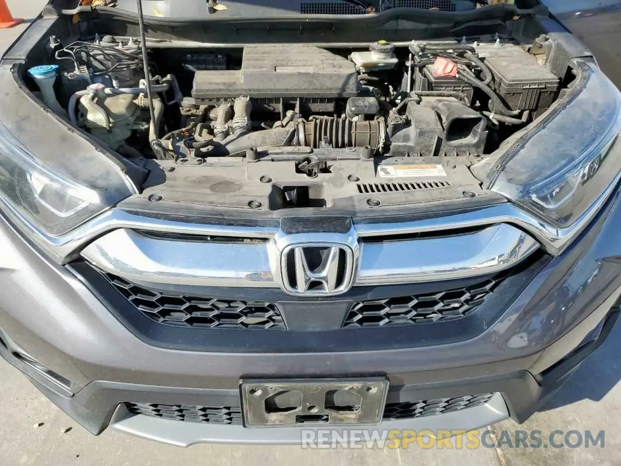 11 fotografías del automóvil dañado 5J6RW1H50KA007033 HONDA CRV 2019