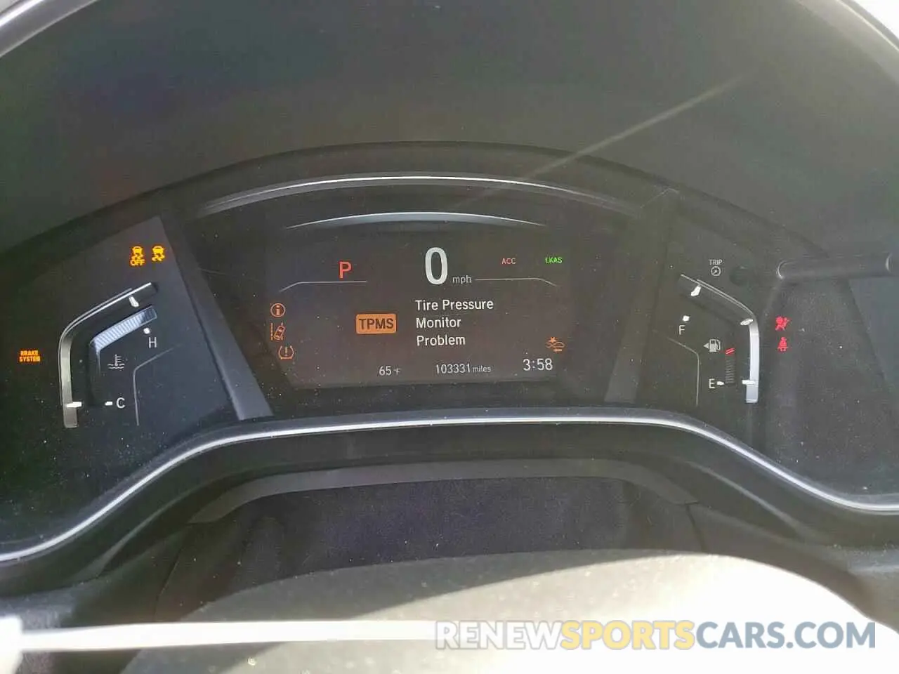 9 fotografías del automóvil dañado 5J6RW1H50KA007033 HONDA CRV 2019