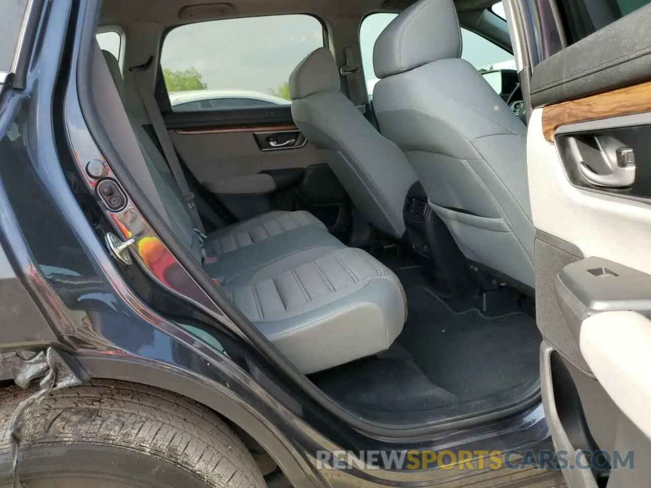 10 fotografías del automóvil dañado 5J6RW1H51KA005971 HONDA CRV 2019