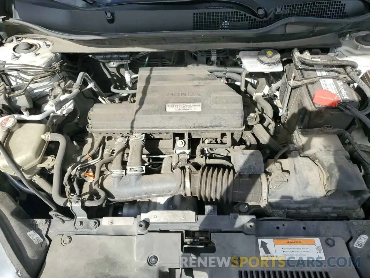11 fotografías del automóvil dañado 5J6RW1H51KA027873 HONDA CRV 2019