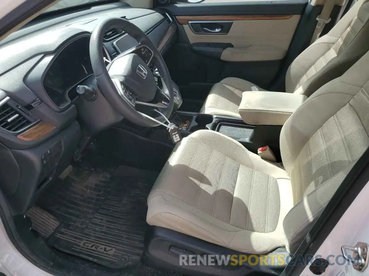 7 fotografías del automóvil dañado 5J6RW1H51KA027873 HONDA CRV 2019