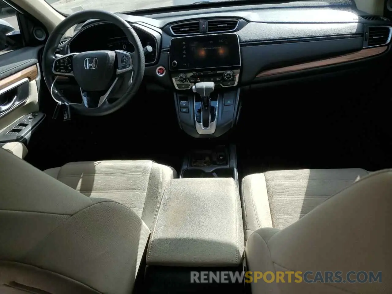 8 fotografías del automóvil dañado 5J6RW1H51KA027873 HONDA CRV 2019
