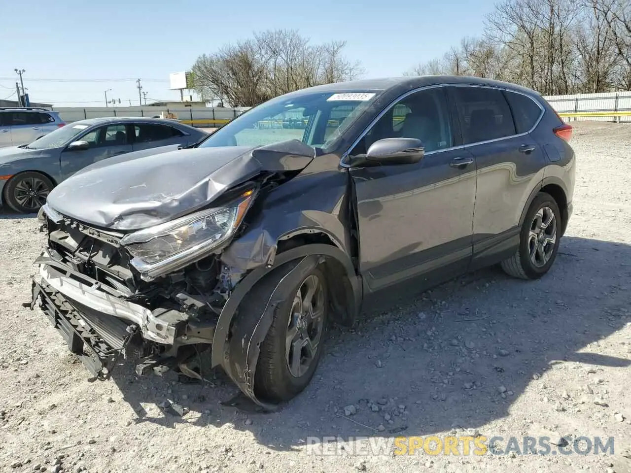 1 fotografías del automóvil dañado 5J6RW1H51KA031888 HONDA CRV 2019