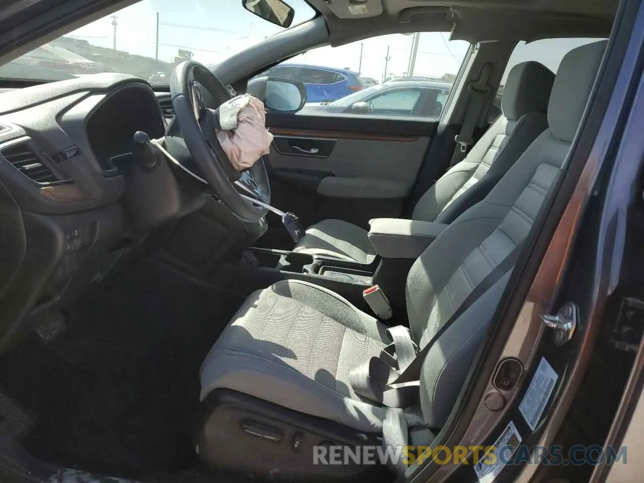 7 fotografías del automóvil dañado 5J6RW1H51KA031888 HONDA CRV 2019