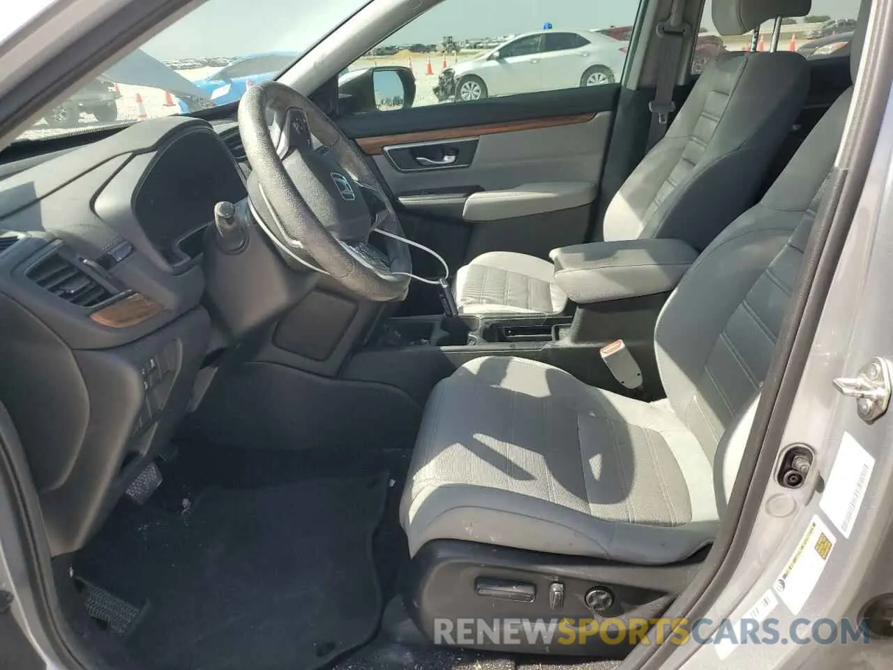 7 fotografías del automóvil dañado 5J6RW1H52KA016199 HONDA CRV 2019