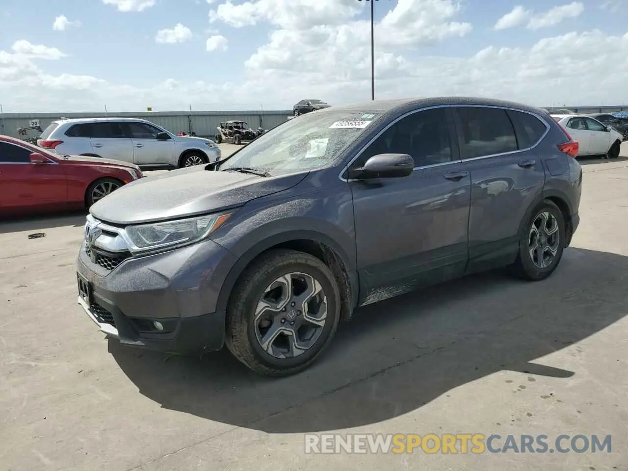 1 fotografías del automóvil dañado 5J6RW1H52KL002369 HONDA CRV 2019