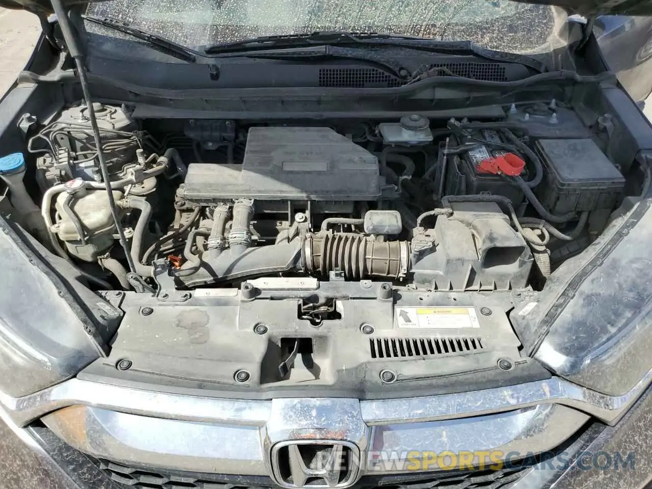 12 fotografías del automóvil dañado 5J6RW1H52KL002369 HONDA CRV 2019