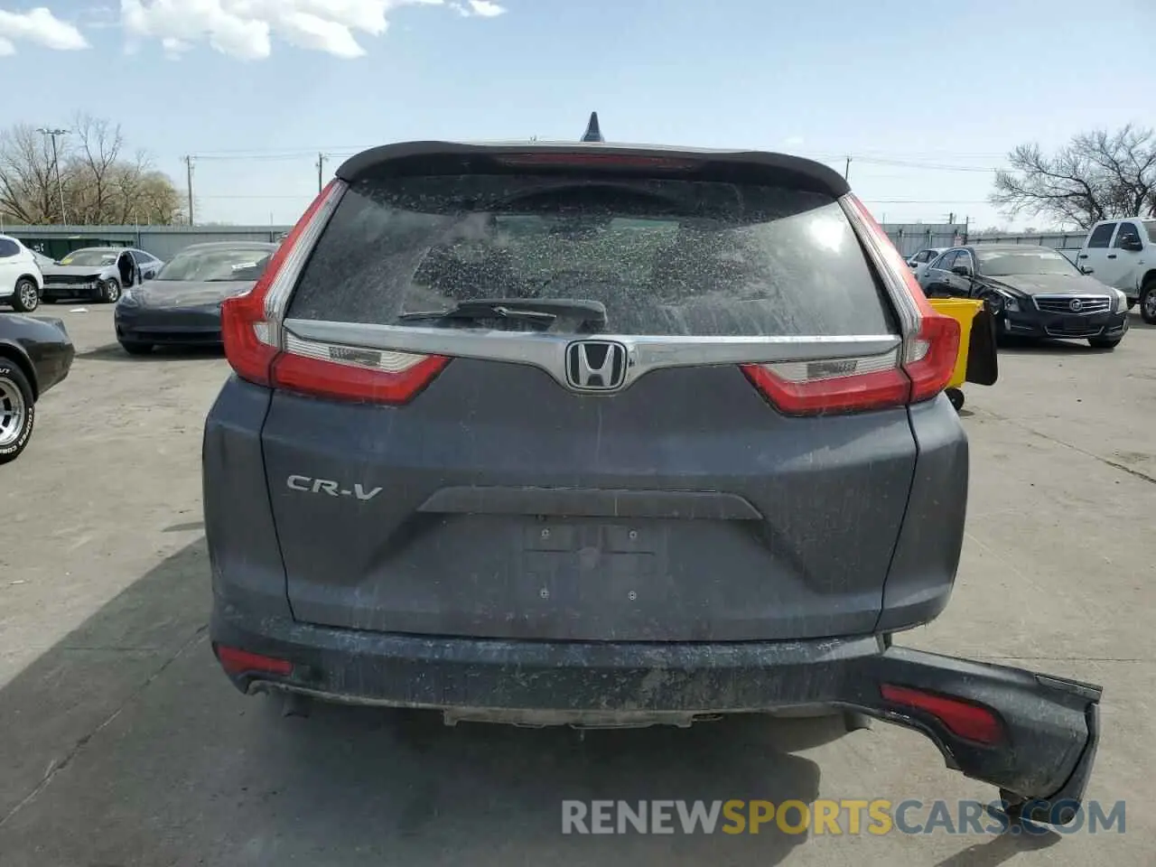6 fotografías del automóvil dañado 5J6RW1H52KL002369 HONDA CRV 2019