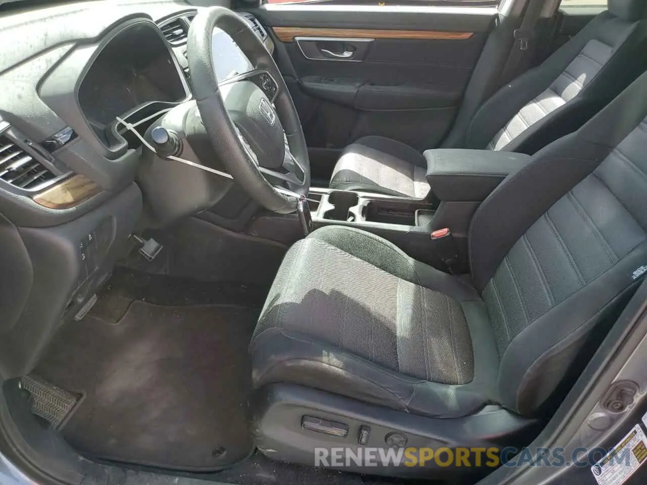 7 fotografías del automóvil dañado 5J6RW1H52KL002369 HONDA CRV 2019