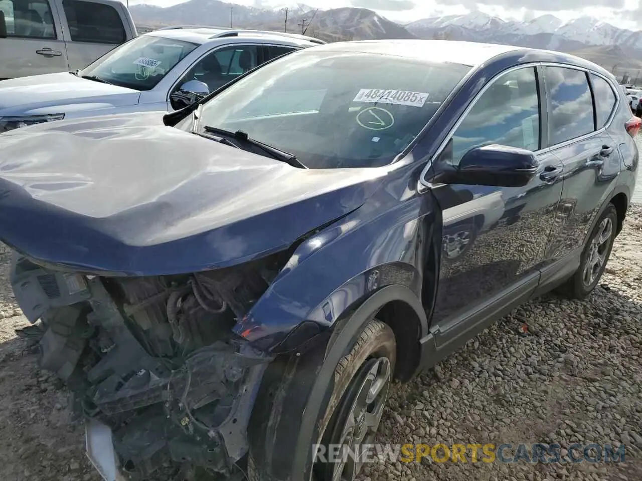 1 fotografías del automóvil dañado 5J6RW1H53KA013666 HONDA CRV 2019