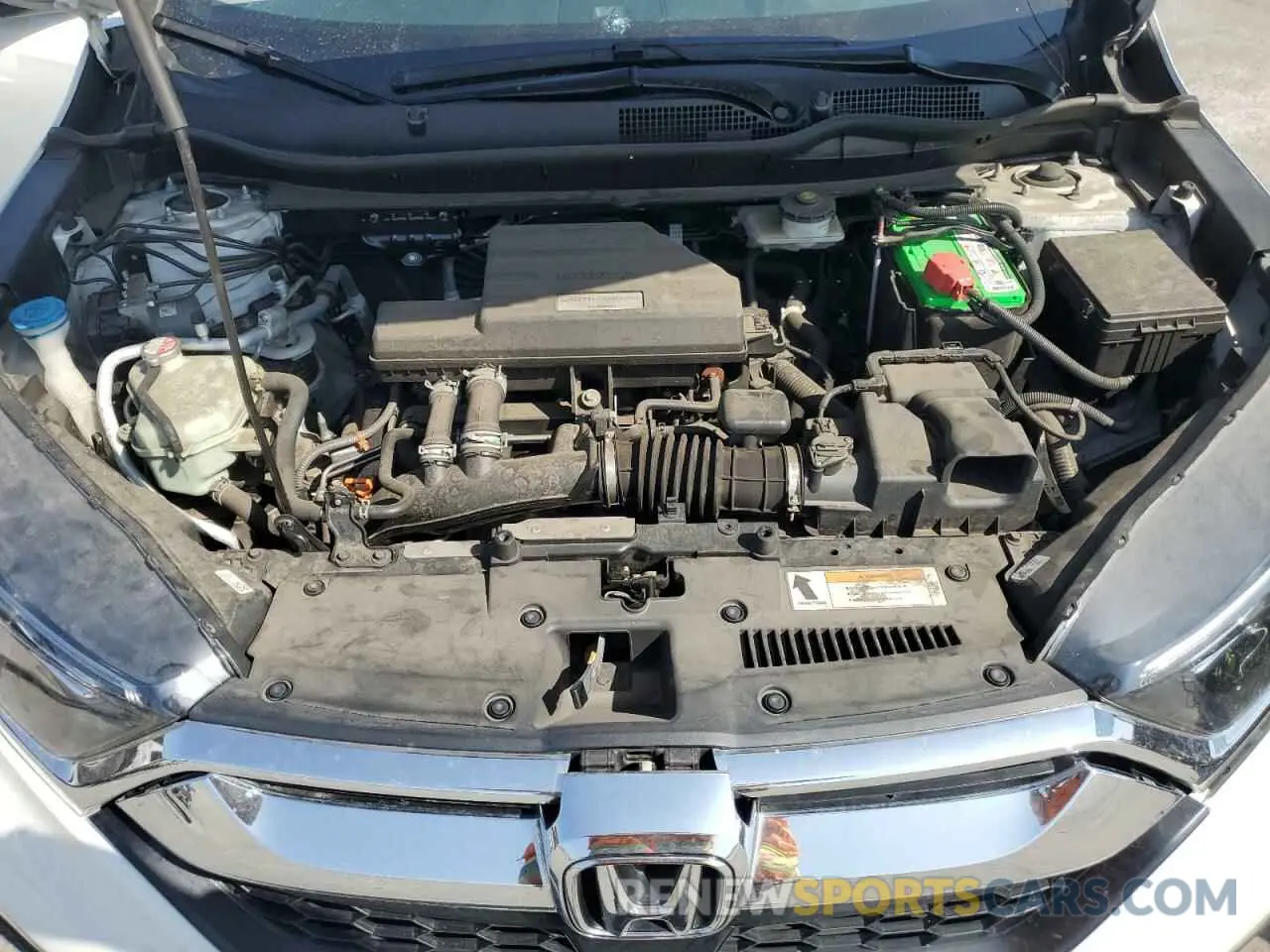 11 fotografías del automóvil dañado 5J6RW1H53KA025574 HONDA CRV 2019