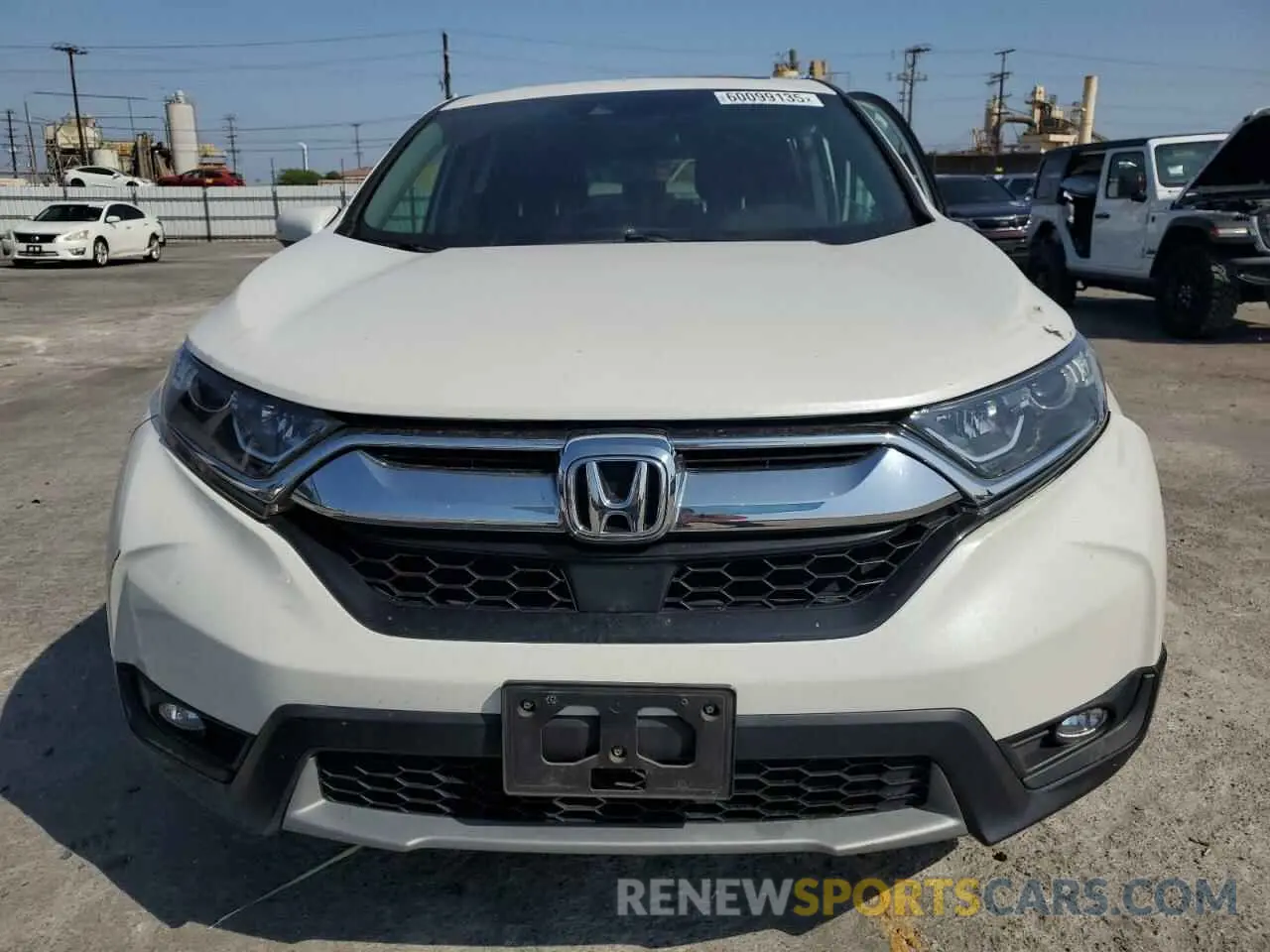 5 fotografías del automóvil dañado 5J6RW1H53KA025574 HONDA CRV 2019