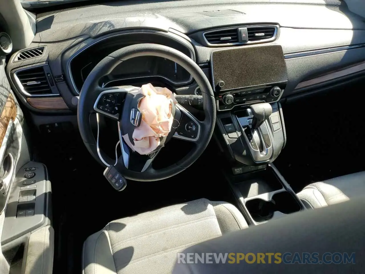 8 fotografías del automóvil dañado 5J6RW1H54KA041959 HONDA CRV 2019