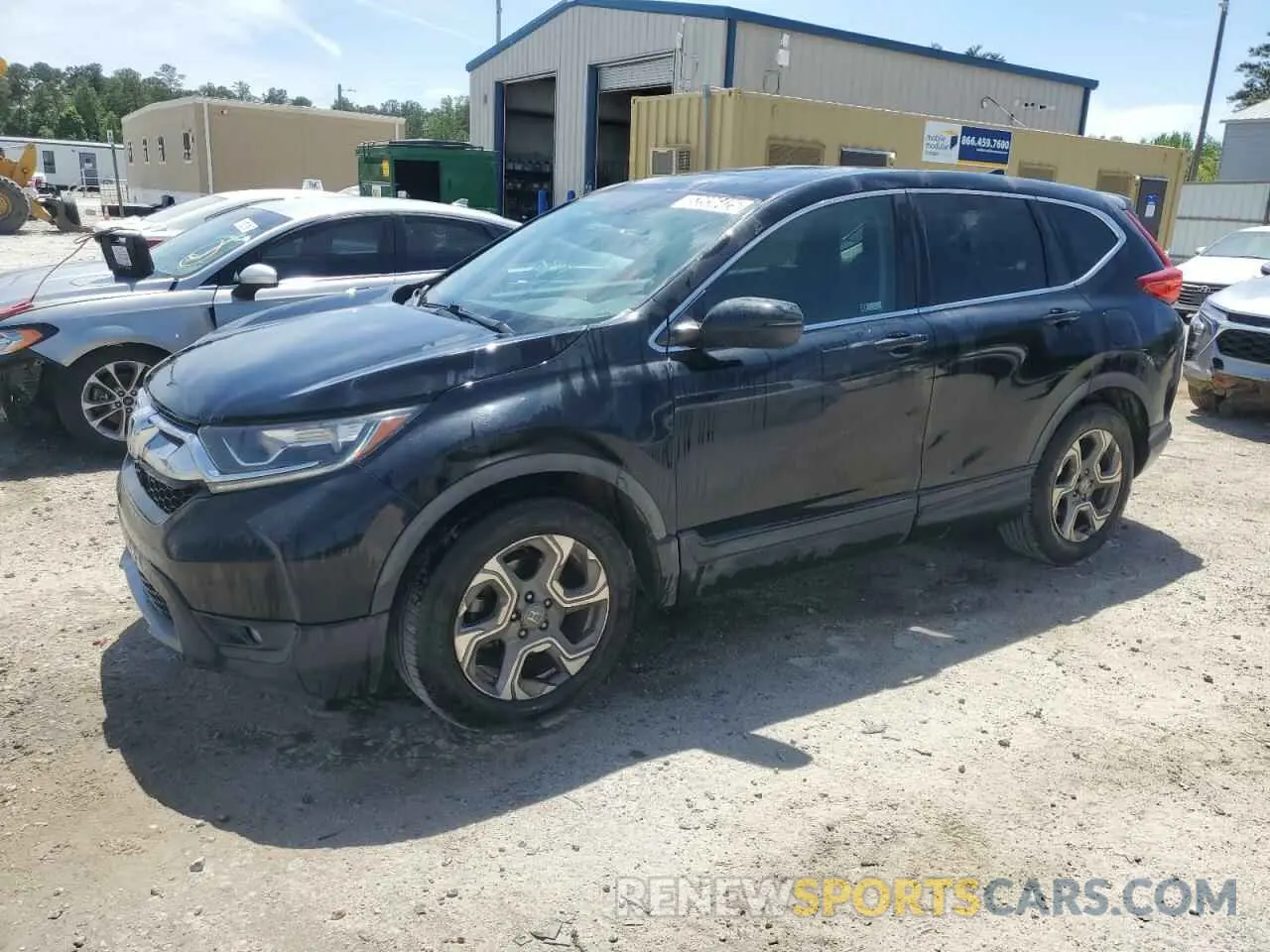 1 fotografías del automóvil dañado 5J6RW1H58KA005918 HONDA CRV 2019
