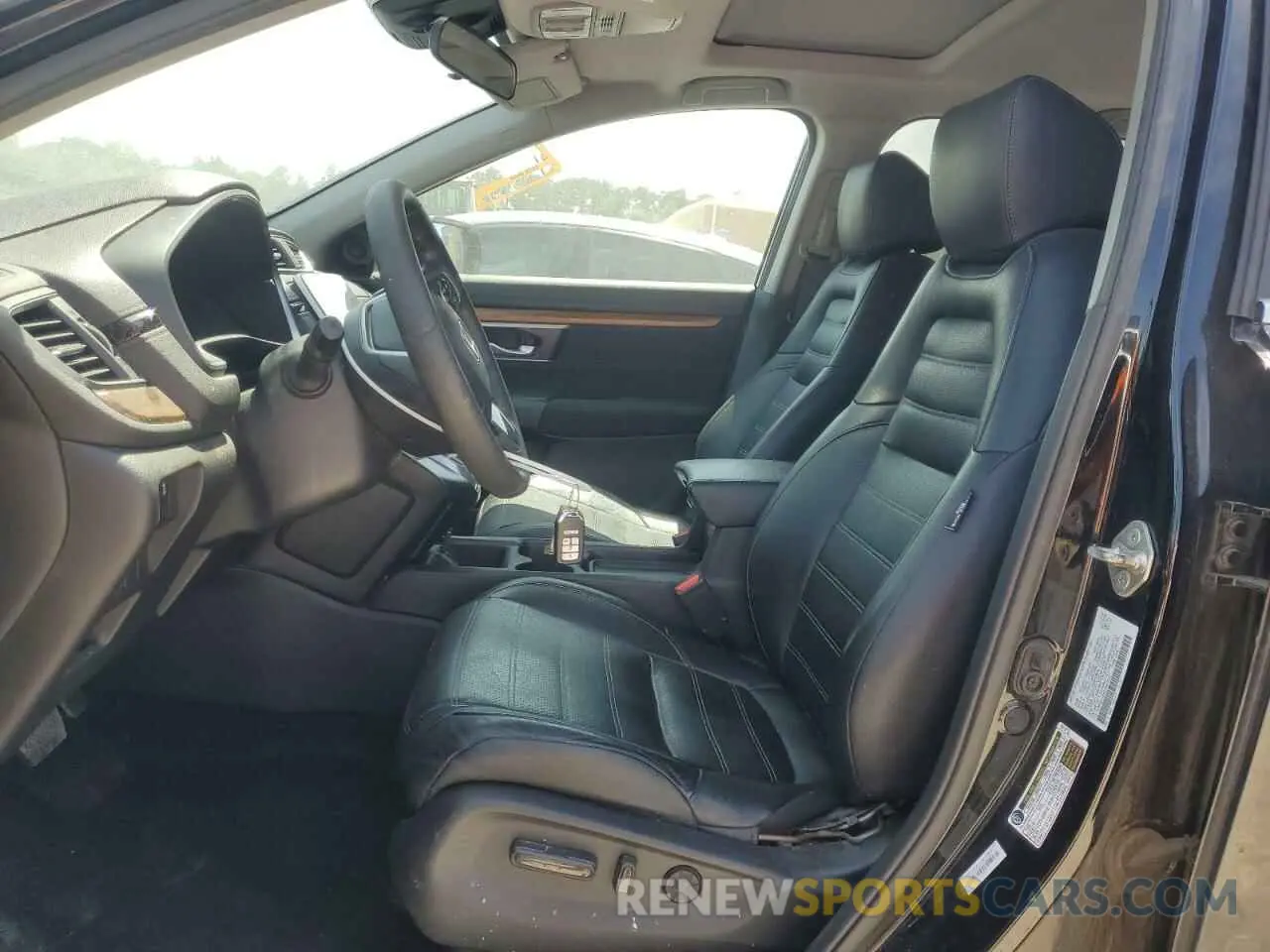 7 fotografías del automóvil dañado 5J6RW1H58KA005918 HONDA CRV 2019