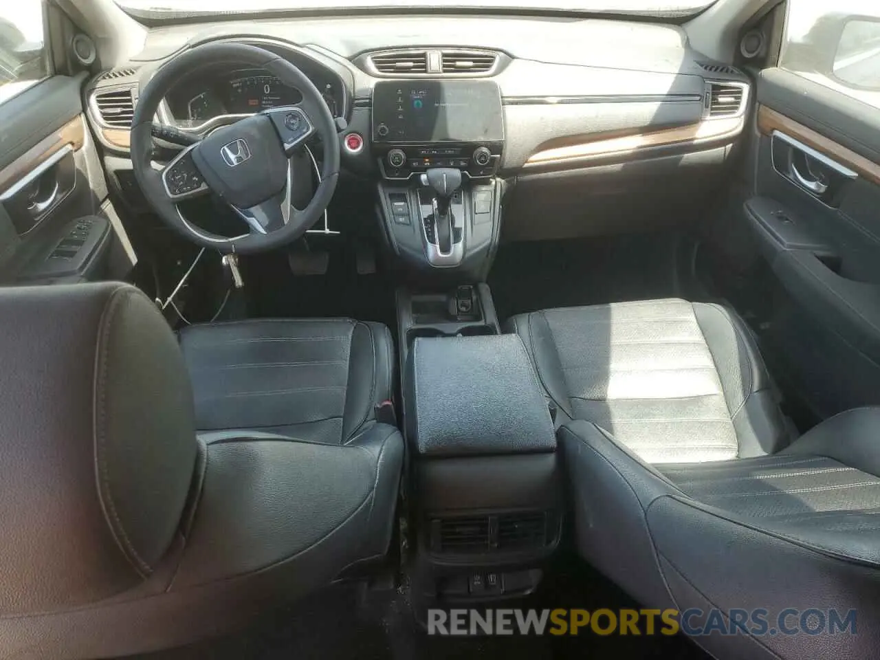 8 fotografías del automóvil dañado 5J6RW1H58KA005918 HONDA CRV 2019