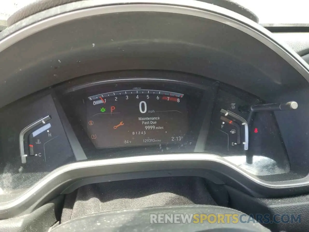 9 fotografías del automóvil dañado 5J6RW1H58KA005918 HONDA CRV 2019