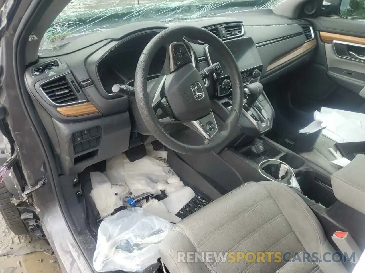 8 fotografías del automóvil dañado 5J6RW1H59KA005684 HONDA CRV 2019