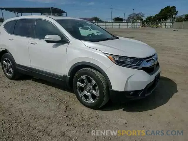 12 fotografías del automóvil dañado 5J6RW1H59KA012697 HONDA CRV 2019
