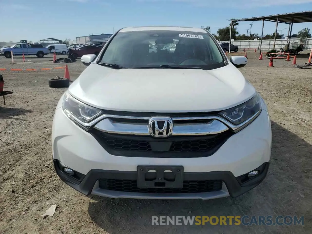 5 fotografías del automóvil dañado 5J6RW1H59KA012697 HONDA CRV 2019