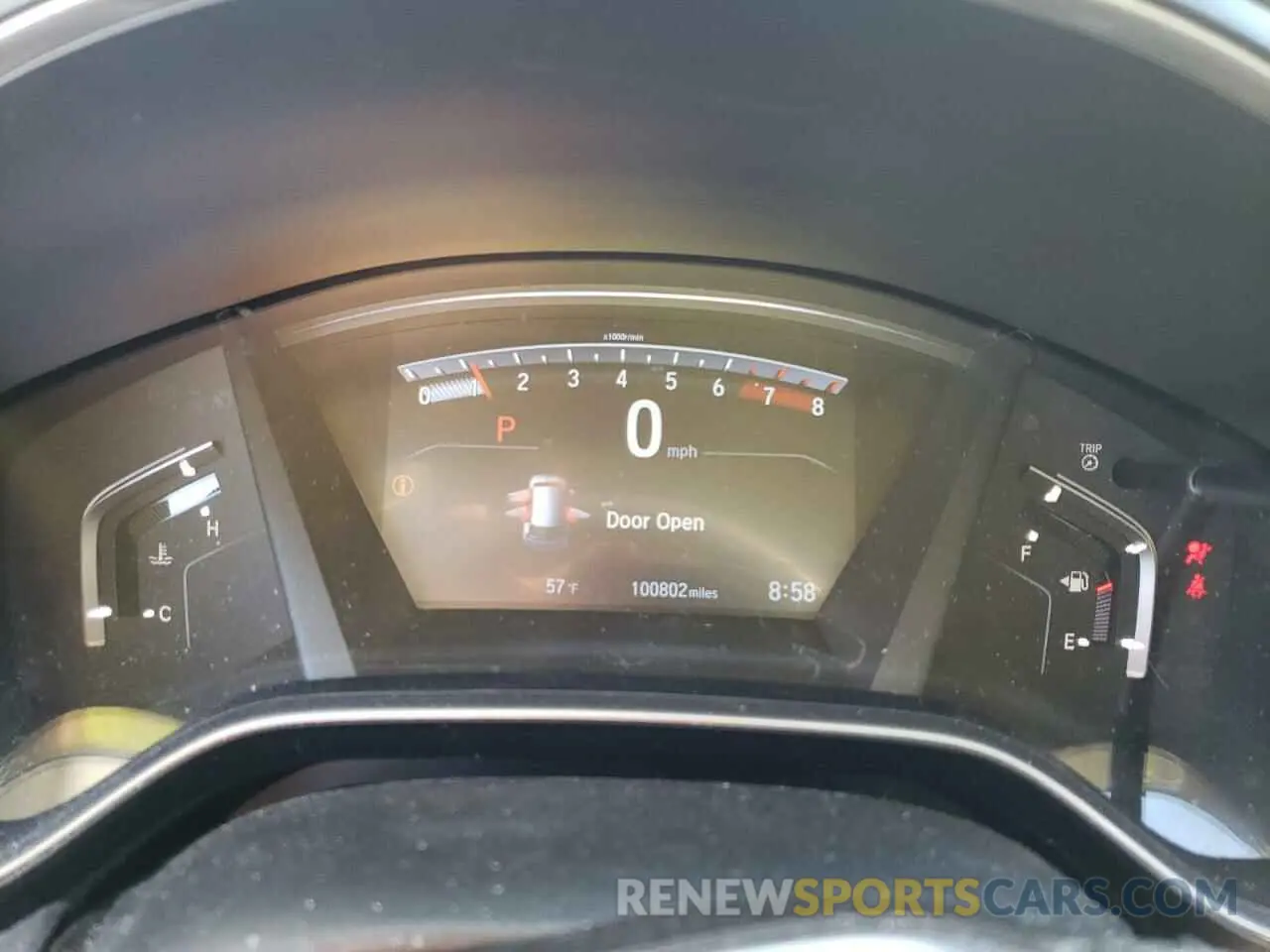 9 fotografías del automóvil dañado 5J6RW1H59KA022937 HONDA CRV 2019
