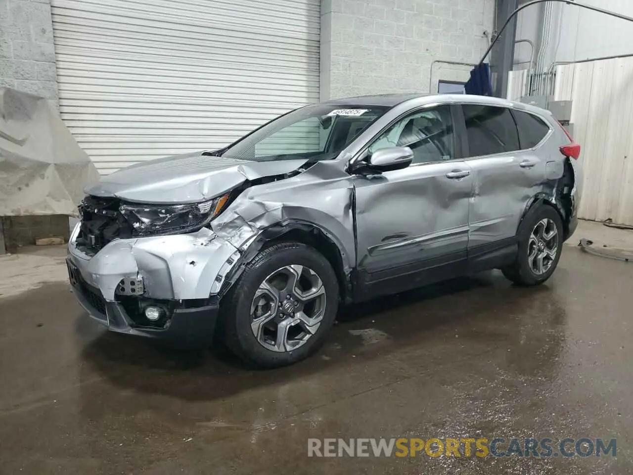 1 fotografías del automóvil dañado 5J6RW1H83KA012432 HONDA CRV 2019