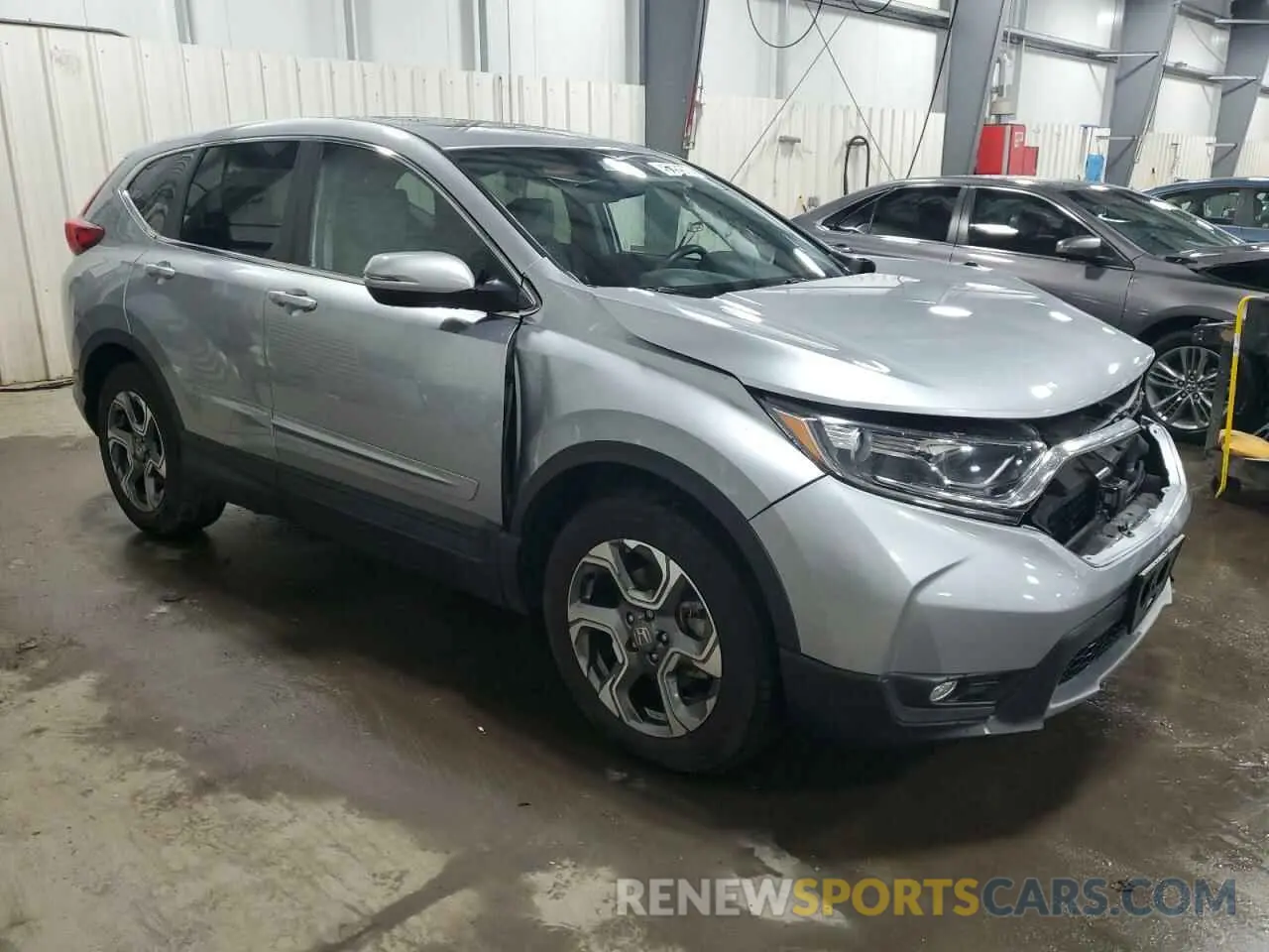 4 fotografías del automóvil dañado 5J6RW1H83KA012432 HONDA CRV 2019