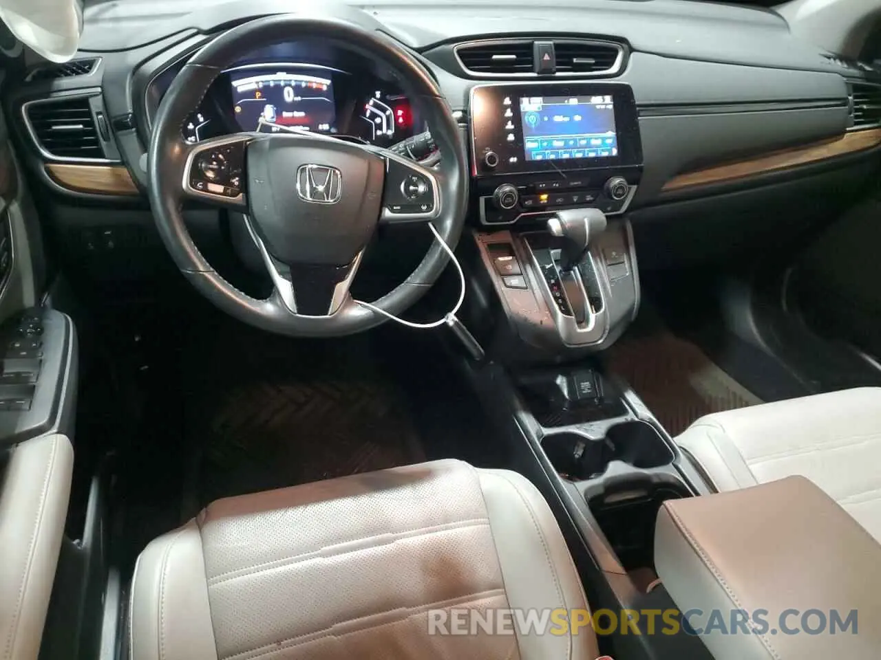 8 fotografías del automóvil dañado 5J6RW1H83KA012432 HONDA CRV 2019