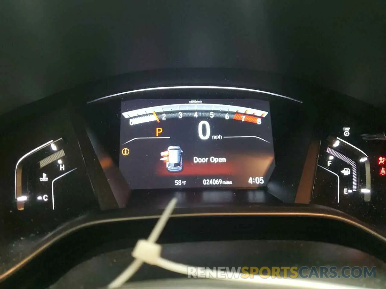 9 fotografías del automóvil dañado 5J6RW1H83KA012432 HONDA CRV 2019