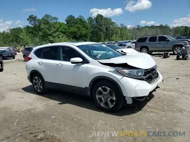 12 fotografías del automóvil dañado 5J6RW1H84KA016621 HONDA CRV 2019