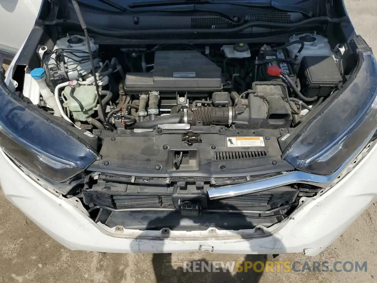 13 fotografías del automóvil dañado 5J6RW1H84KA016621 HONDA CRV 2019