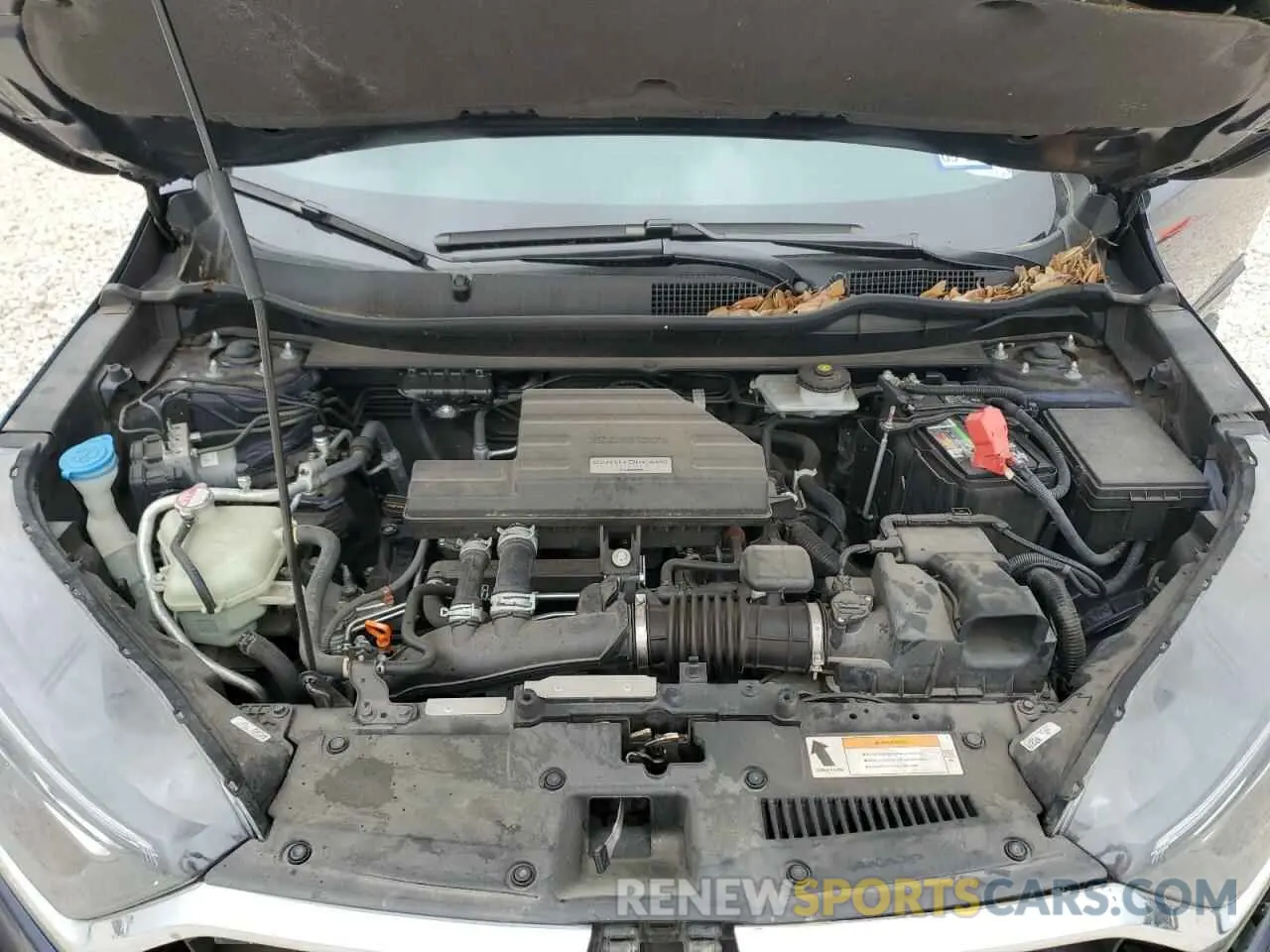 13 fotografías del automóvil dañado 5J6RW1H84KA028655 HONDA CRV 2019