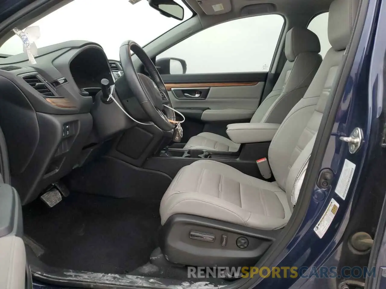 7 fotografías del automóvil dañado 5J6RW1H84KA028655 HONDA CRV 2019