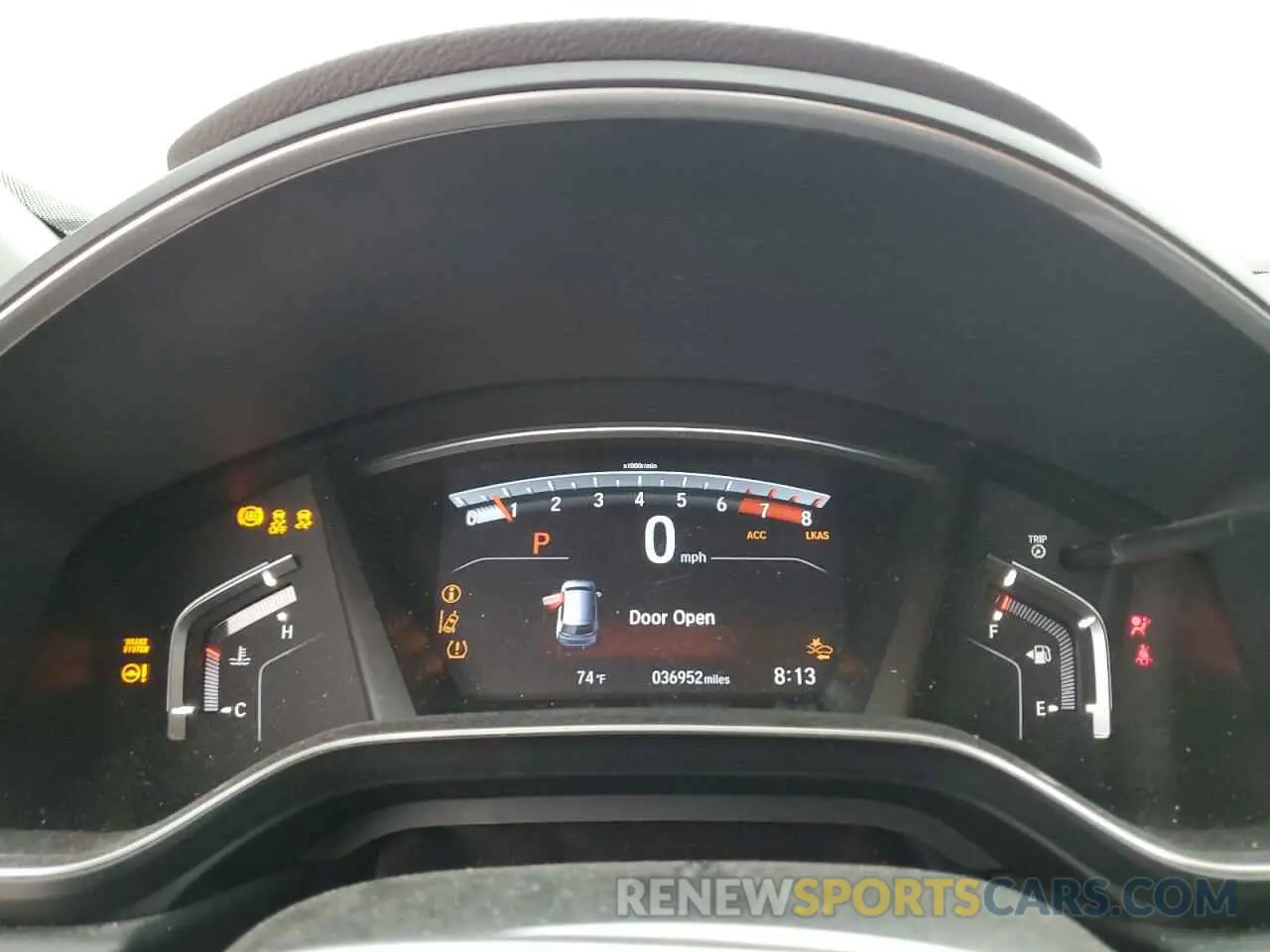 9 fotografías del automóvil dañado 5J6RW1H84KA028655 HONDA CRV 2019