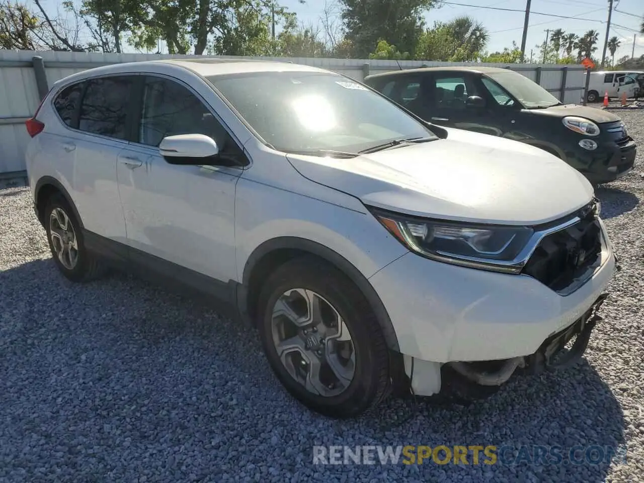 4 fotografías del automóvil dañado 5J6RW1H85KA041530 HONDA CRV 2019