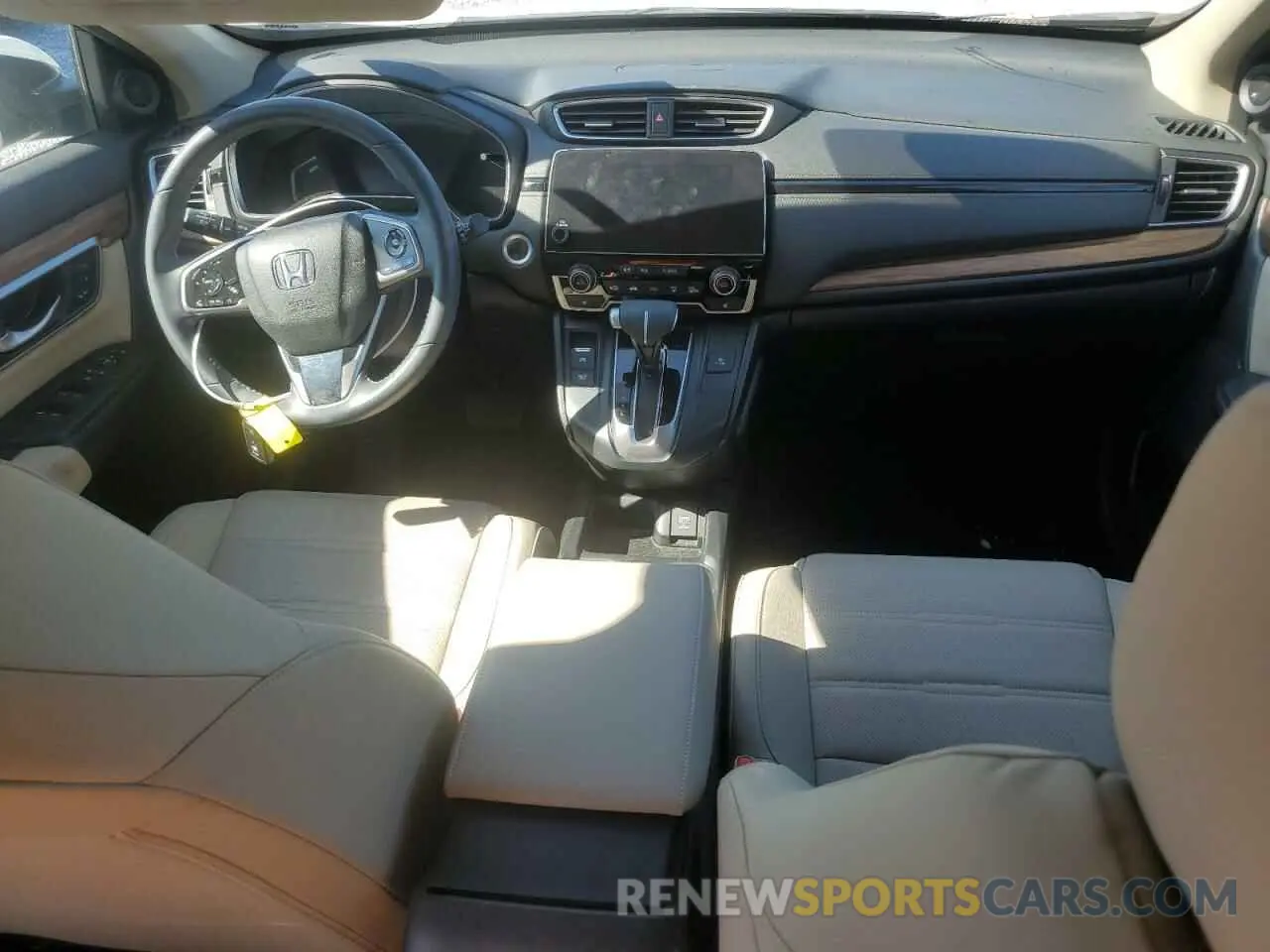 8 fotografías del automóvil dañado 5J6RW1H85KA041530 HONDA CRV 2019