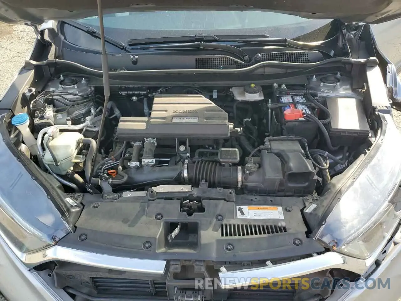 12 fotografías del automóvil dañado 5J6RW1H86KA048051 HONDA CRV 2019