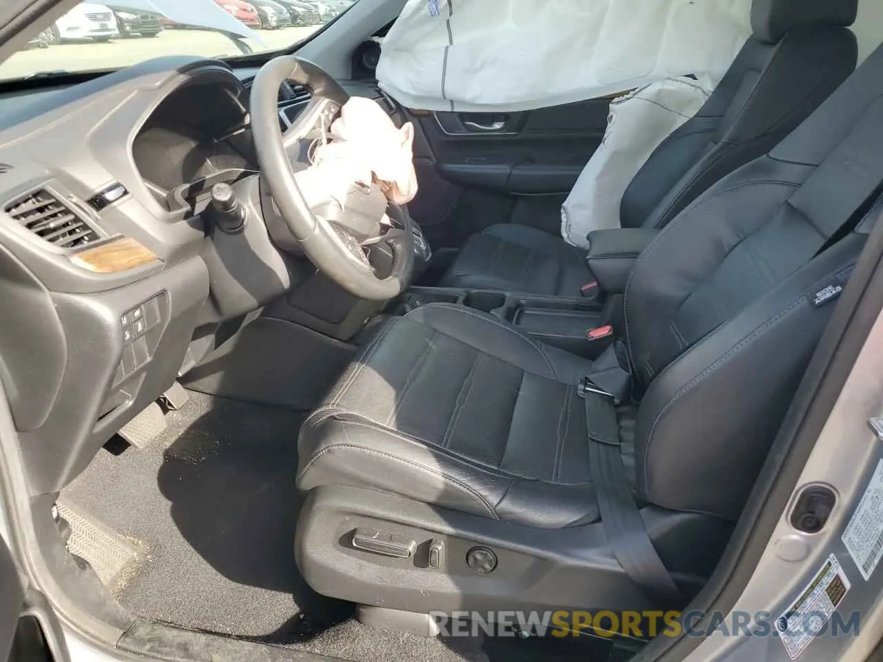 7 fotografías del automóvil dañado 5J6RW1H86KA048051 HONDA CRV 2019