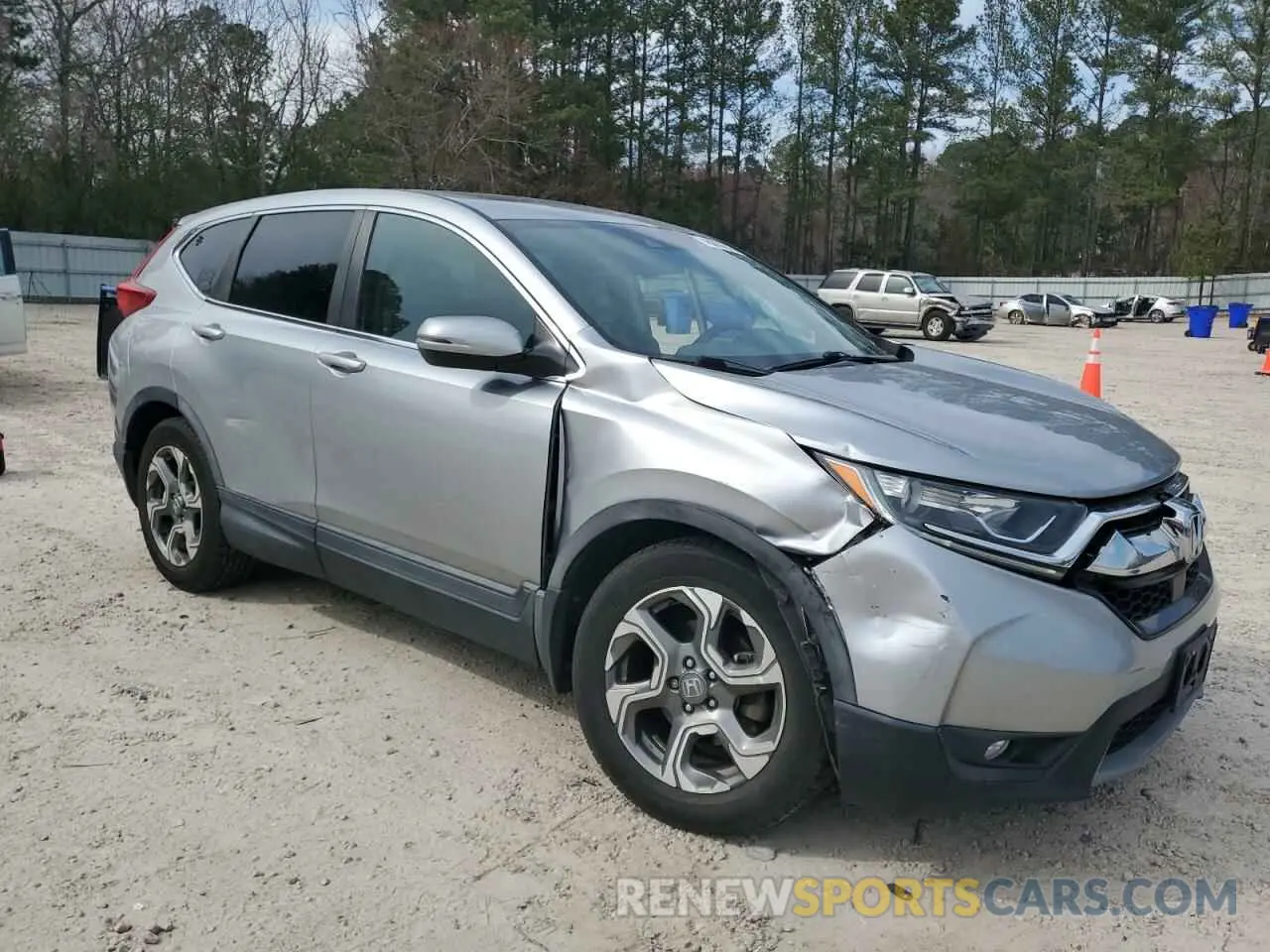 4 fotografías del automóvil dañado 5J6RW1H89KA021930 HONDA CRV 2019