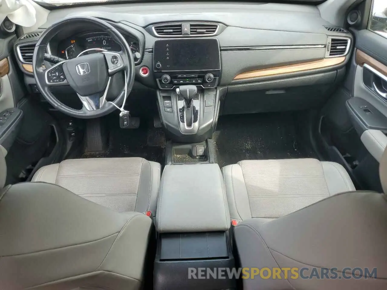 8 fotografías del automóvil dañado 5J6RW1H89KA021930 HONDA CRV 2019