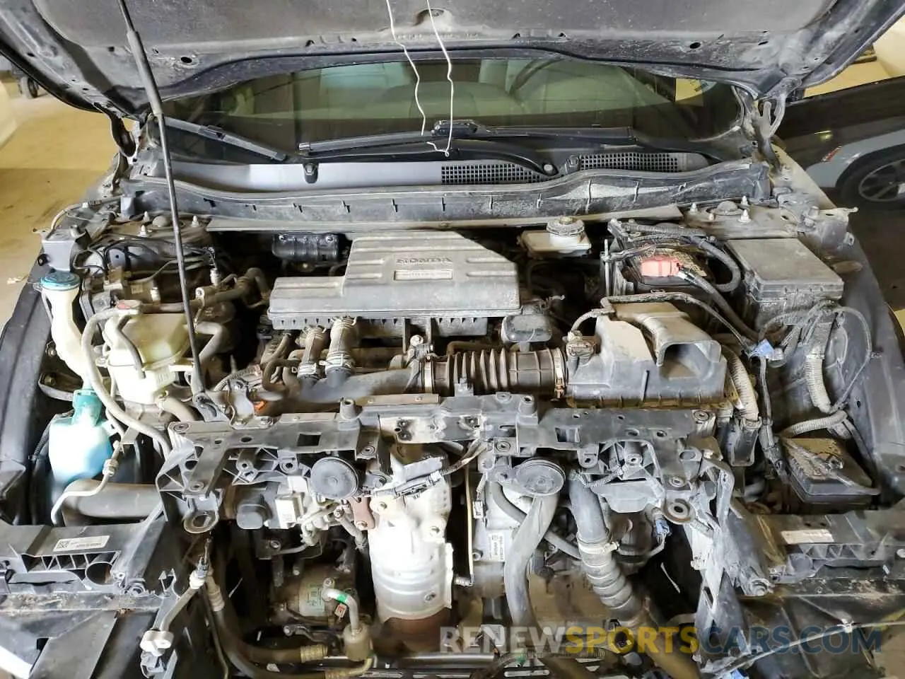 12 fotografías del automóvil dañado 5J6RW2H50KL030337 HONDA CRV 2019