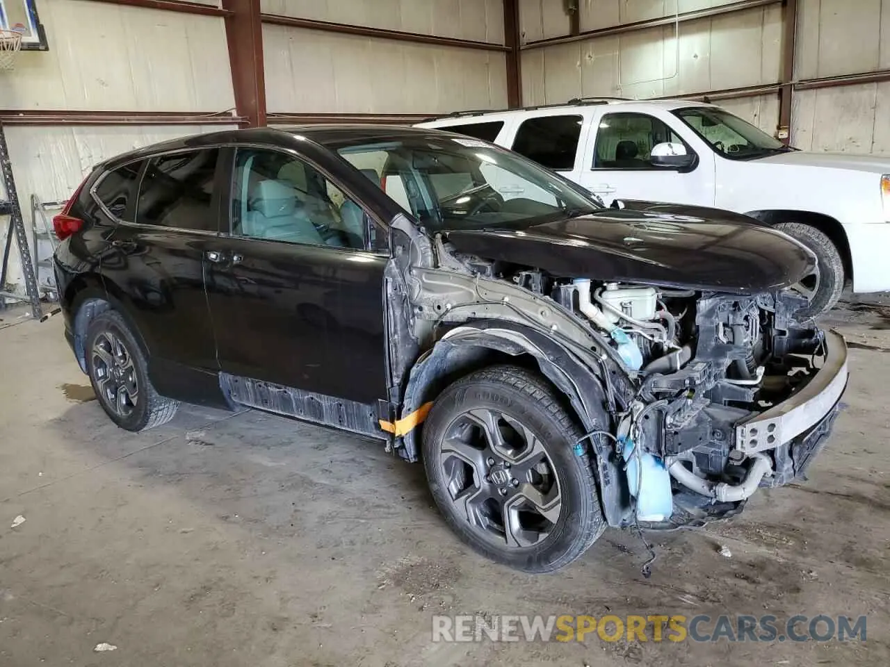 4 fotografías del automóvil dañado 5J6RW2H50KL030337 HONDA CRV 2019