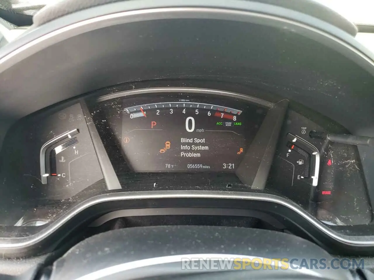 9 fotografías del automóvil dañado 5J6RW2H51KA000081 HONDA CRV 2019