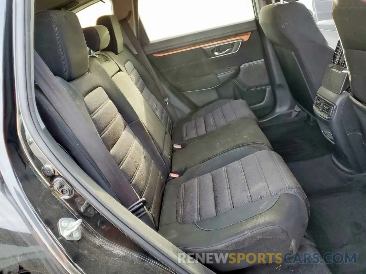 11 fotografías del automóvil dañado 5J6RW2H51KA021724 HONDA CRV 2019