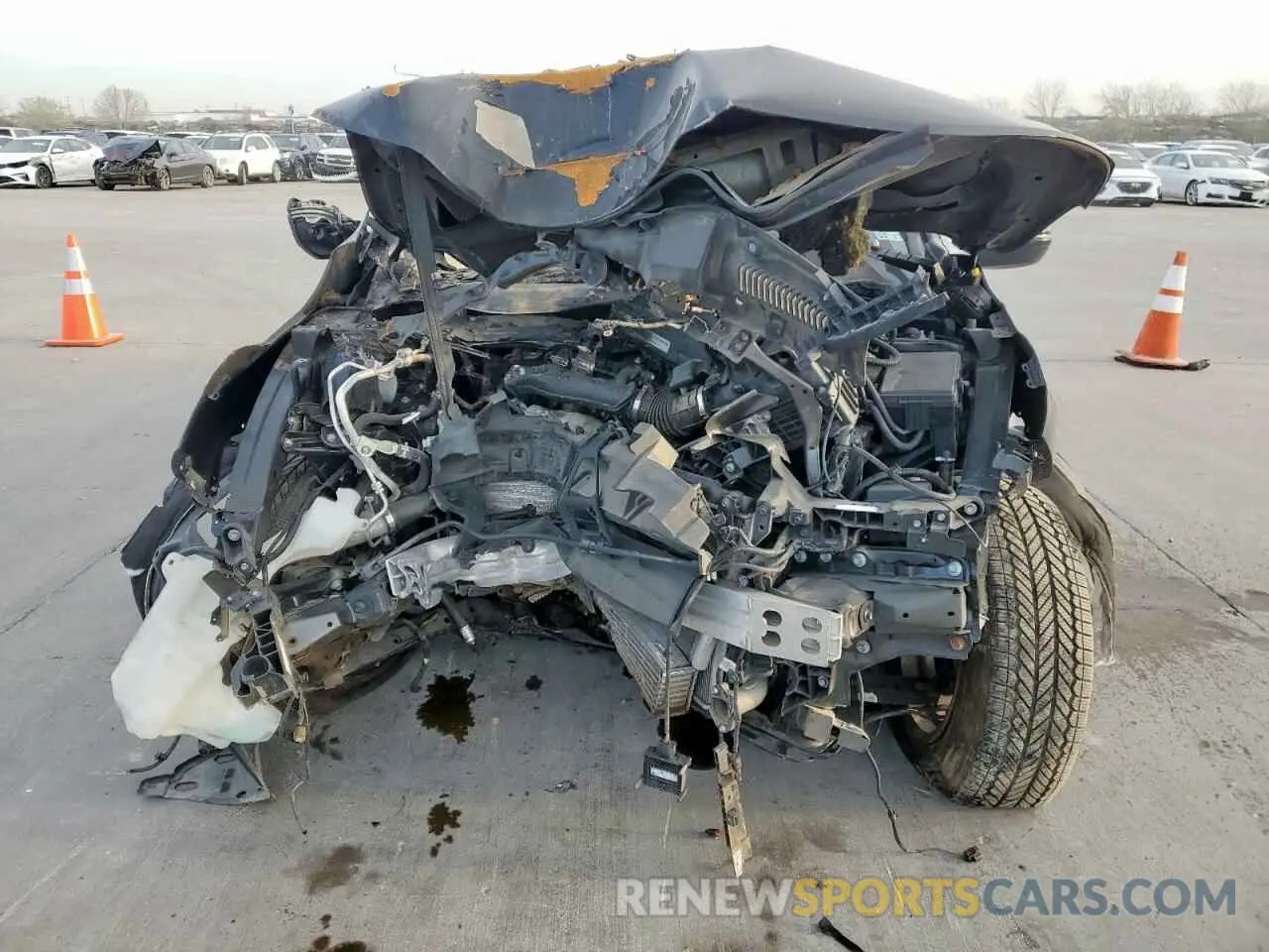 5 fotografías del automóvil dañado 5J6RW2H51KA021724 HONDA CRV 2019