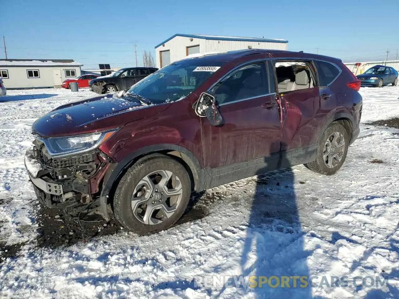 1 fotografías del automóvil dañado 5J6RW2H51KL009240 HONDA CRV 2019